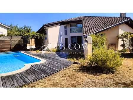 maison d'architecte avec piscine – quartier recherché de mont-de-marsan