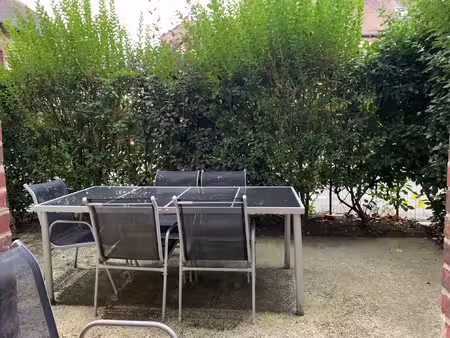 a saint-witz  appartement t2 de 48 m2 avec jardinet