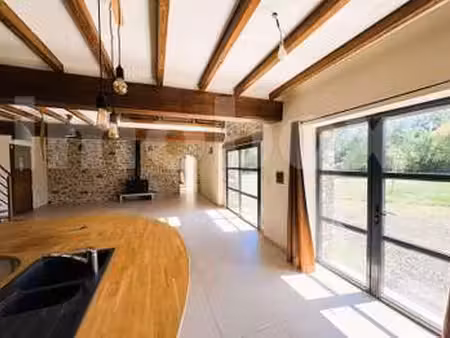 vente longère et corps de ferme à la rouxière (44370) : à vendre / 186m² la rouxière