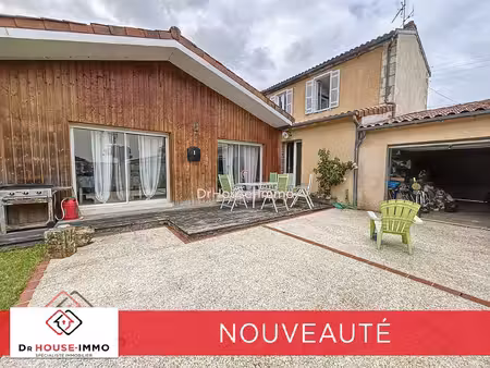 maison quartier st georges avec 4 chambres   garage  jardin sans vis à vis