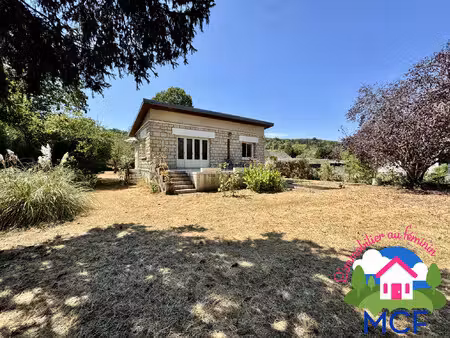 plein-pied 53m² sur sous-sol avec terrain 1632 m²