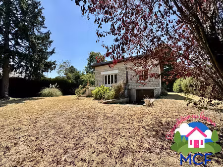 plein-pied 53m² sur sous-sol avec terrain 1632 m²