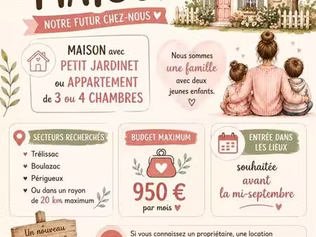 recherche maison ou appartement