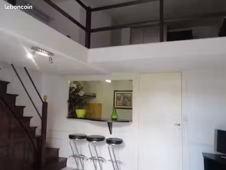 duplex mezzanine 45m2 meublé carnot- j.jaures parking
