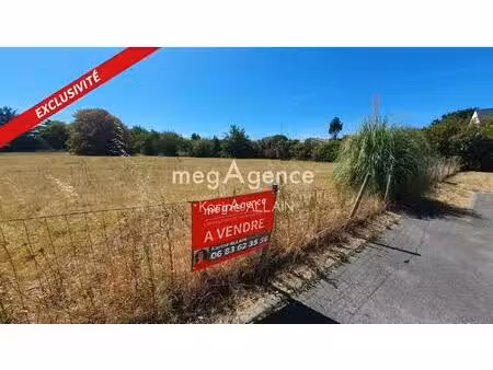 terrain constructible viabilisé de 1 113 m² – la baule-escoublac
