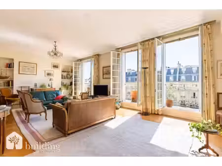 paris 17ème pereire / bayen - duplex de réception de 214m² (240m² habitables) avec balcon 