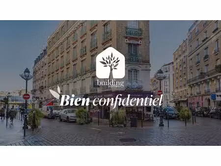 courbevoie- coeur de ville - immeuble de 303 36 m² avec cour arrière - dossier sur demande