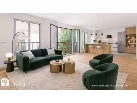 paris 17e batignolles - appartement 4 pièces de 97.65 m²