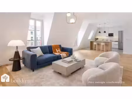 paris 17e batignolles - appartement 4 pièces lumineux - 87 m²
