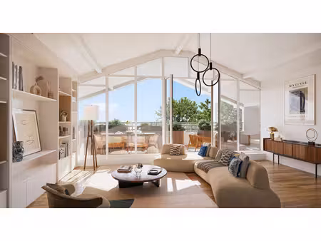 toulouse - appartement t5 + terrasse et parking sous sol