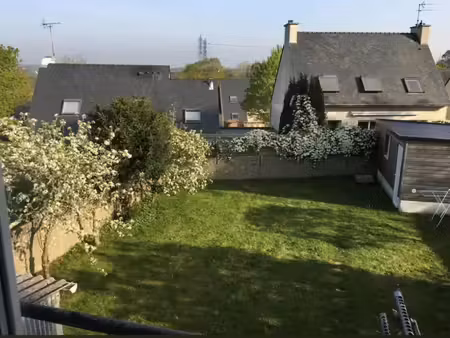 a louer brest lambezellec jolie maison meublee avec jardin