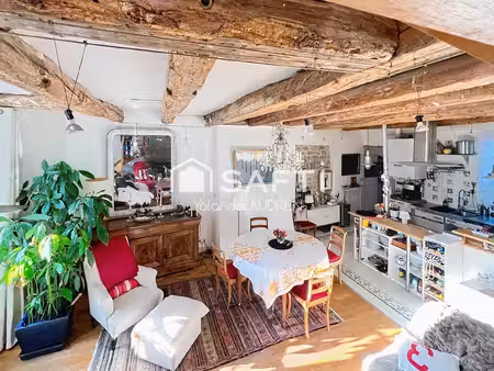 rare – duplex de charme 5 pièces - intra-muros guérande