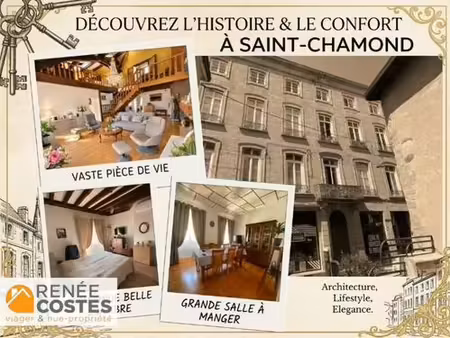viager occupé - f76-h79 ans - st chamond (42400)