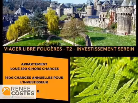 viager libre - f86 ans - fougeres (35300)