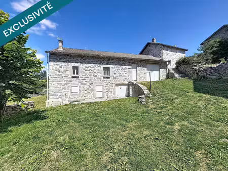 queyrieres - ancien corps de ferme