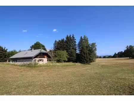 la feclaz chalet avec terrain constructible