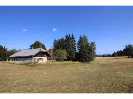 la feclaz chalet avec terrain constructible