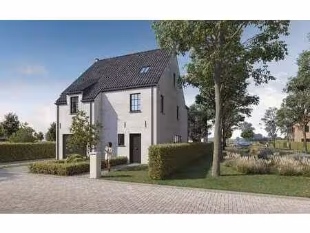 landelijke open bebouwing met garage en 4 tot 6 slpks