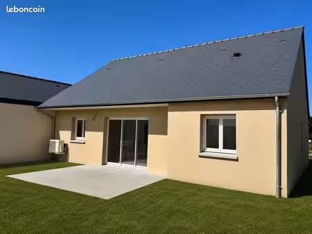 location maison neuve de plain-pied – 3 chambres – première occupation – trévron