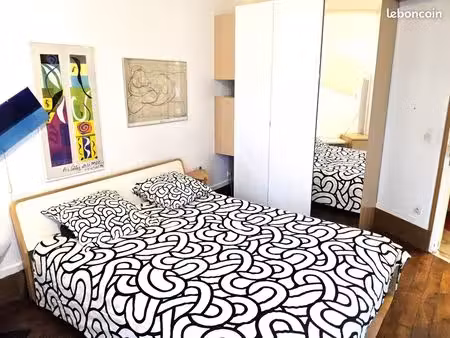 location meublée  2 pièces de 43 m2  boulogne centre  à 300 m du métro