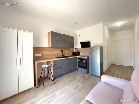 studio meublé premium jardin  terasse & parking 