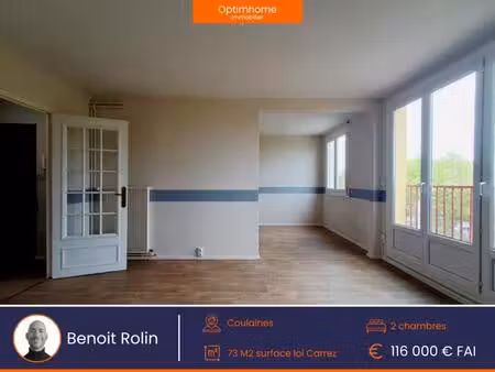 à découvrir sans tarder – superbe f4 de 73 m² avec garage de 22 m²+cave