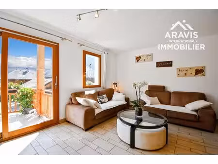 superbe triplex t4 avec jardin  garage à thônes