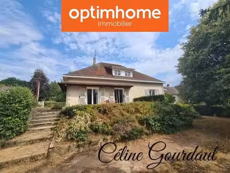 maison de plain-pied  5 pièces avec sous-sol total et terrain de 1 134 m² – châteauneuf-la