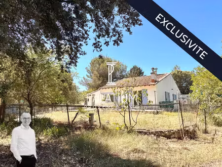 ? exclusivité à jouques : maison sur 6 643 m² de terrain a