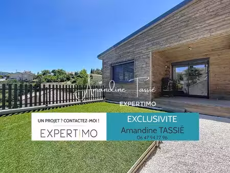 maison ossature bois haut de gamme avec vue dominante classe a 4 chambres terrain de 528..