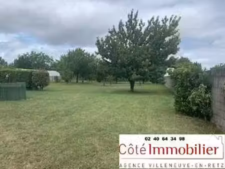 vente terrain à villeneuve-en-retz (44580) : à vendre / 1251m² villeneuve-en-retz