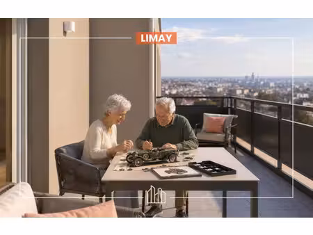 vente appartement neuf 3 pièces 62m2 limay - 251900 € - surface privée