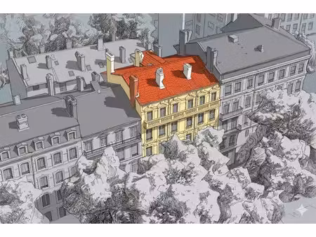 vente immeuble 15 pièces 925.63 m² à lyon 4ème (69004)  6 700 000 €