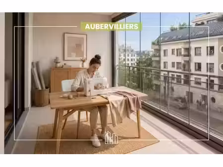 vente appartement neuf 3 pièces 53m2 aubervilliers - 363900 € - surface privée