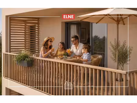 vente appartement neuf 2 pièces 43m2 elne - 199900 € - surface privée