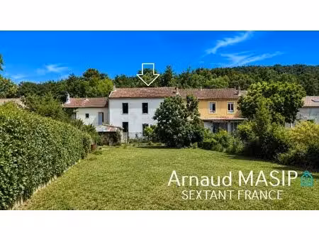 maison beaux volumes  191m² hab  5 ch  garage  grand jardin acces riviere