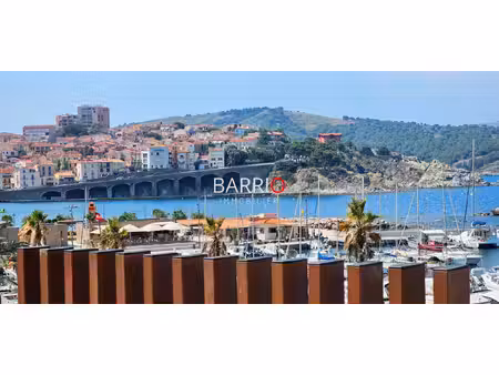 banyuls-rare appartement 98 m² terrasse garage parking vue mer