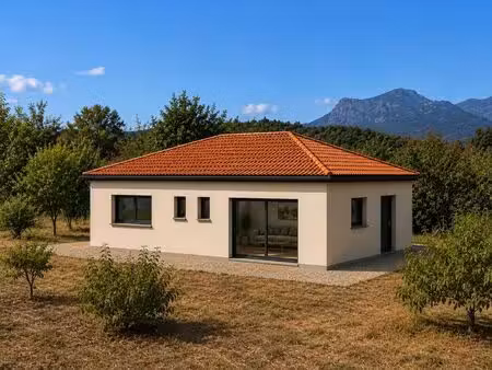 projet de villa neuve - 100 m² - terrain de 985 m² - peri