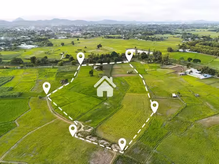 vente terrain 1285 m² à beynat (19190)  24 000 €