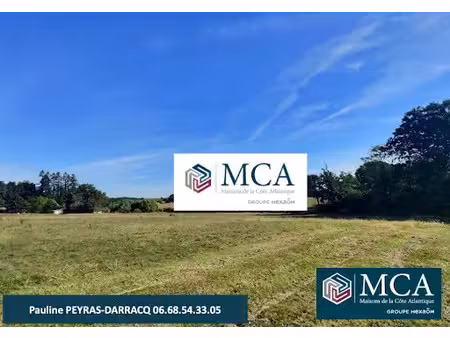 vente terrain 2000 m² à saint-cricq-chalosse (40700)  39 000 €