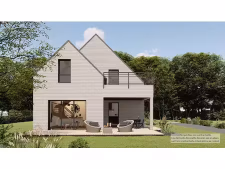 vente maison neuve 6 pièces 114 m² à bégard (22140)  261 500 €