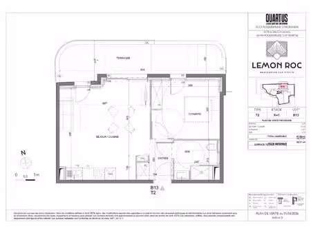 roquebrune‑cap‑martin · t2 b13 – lemon roc · appartement 2 pièces neuf avec terrasse ...