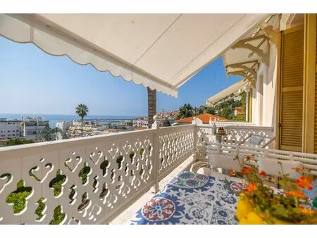 menton garavan - beau 2p avec terrasse et garage