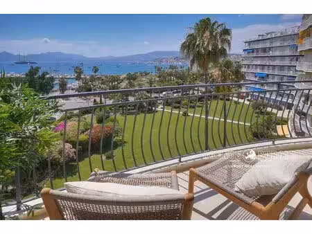 cannes croisette-appartement renove-vue mer