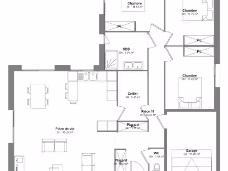 vente maison neuve 4 pièces 104 m² à charentilly (37390)  356 000 €