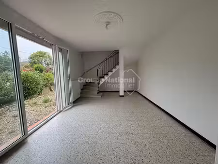 maison mitoyenne t4 - fourques