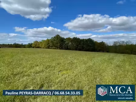 vente terrain 2450 m² horsarrieu (40700)