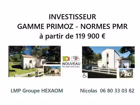 vente maison neuve 2 pièces 61 m² à givrand (85800)  228 900 €