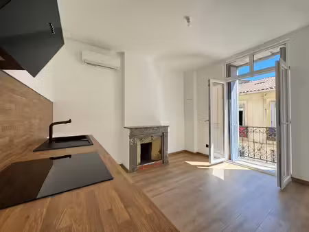appartement t2 lumineux traversant avec balcon