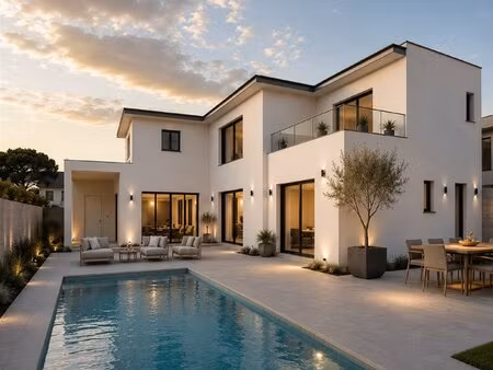le cap d’agde villa contemporaine sans travaux avec aperçu mer